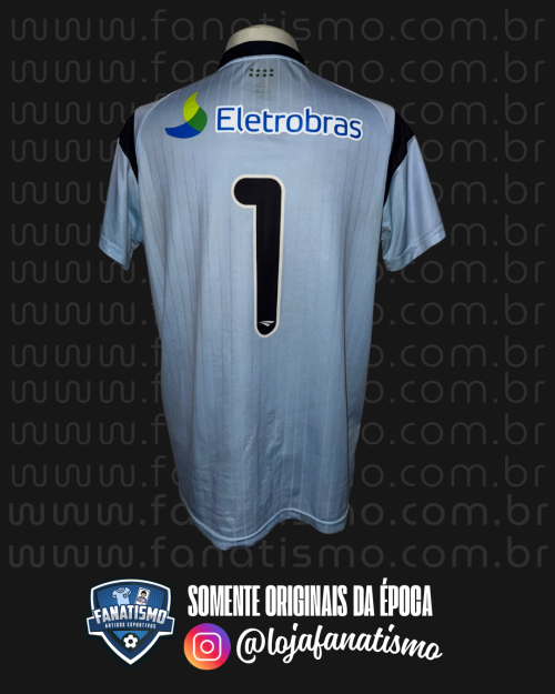Camisa do Vasco Oficial Goleiro Azul Penalty 2011 #1 Fernando Prass GG - Imagem 2