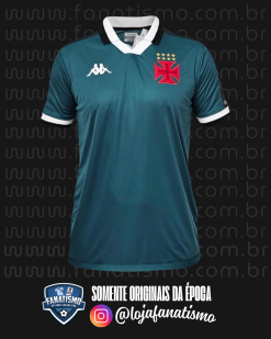 Camisa do Vasco Oficial Goleiro Verde Kappa 2024/2025 Nova 3G