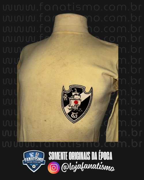 Camisa do Vasco Goleiro Lacoste Anos 40 S/Nº - Imagem 3