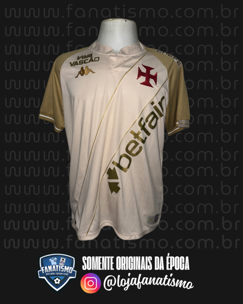Camisa do Vasco Oficial III Kappa 2025 #99 Vegetti Preparada P/Jogo G