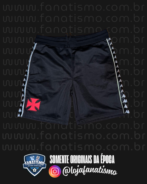 Bermuda do Vasco Oficial Viagem Kappa 2020/2021 C/Bolsos GG