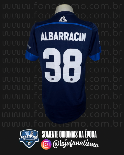 Camisa do Talleres/ARG Oficial II LeCoq Sportif 2024 #38 Albarracin Usada em Jogo na Libertadores G - Imagem 2