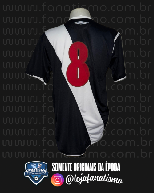 Camisa do Vasco Oficial I Umbro 2006 #8 De Jogo G - Imagem 2