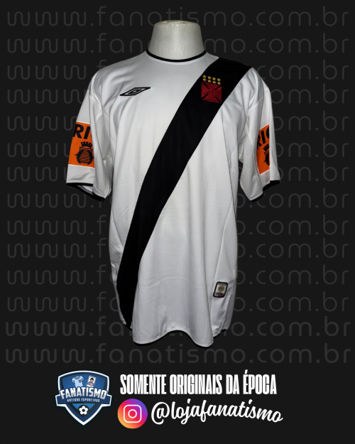 Camisa do Vasco Oficial II Umbro 2004 #10 Petkovic Usada em Jogo GG