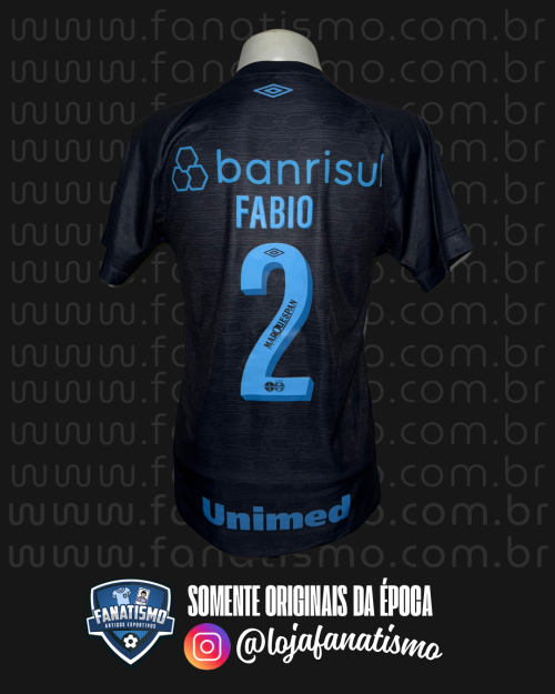 Camisa do Grêmio Oficial III Umbro 2023 #2 Fábio De Jogo M - Imagem 2