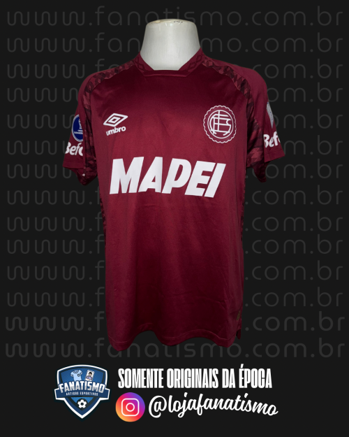 Camisa do Lanús/ARG Oficial I Umbro 2025 #37 De Martis De Jogo G