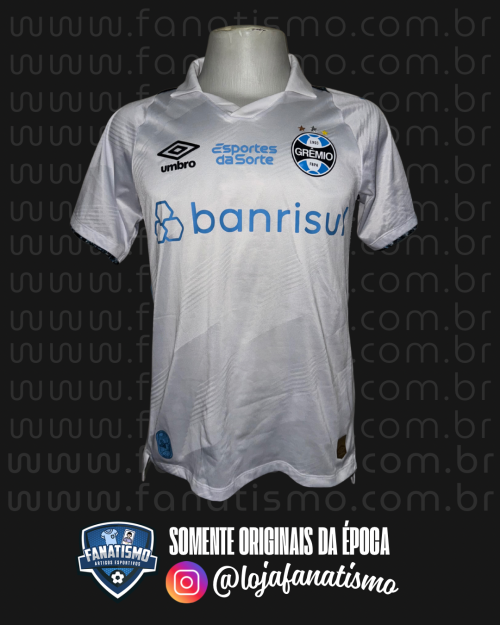 Camisa do Grêmio Oficial II Umbro 2023 #54 Cuiabano Usada em Jogo M