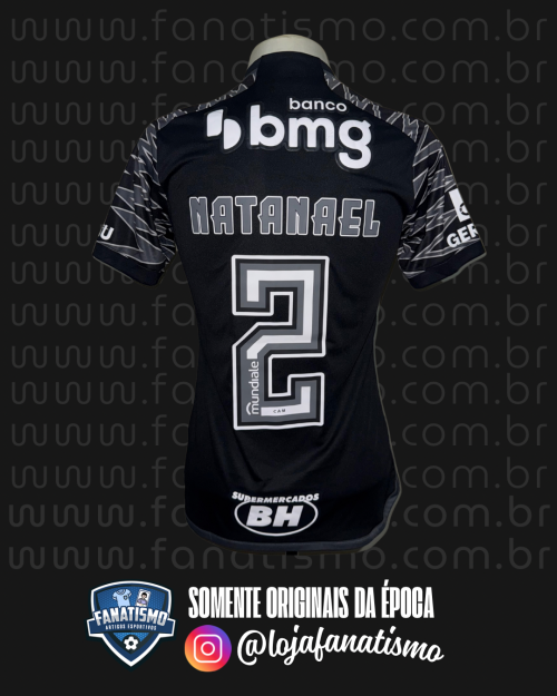 Camisa do Atlético/MG Oficial III Adidas 2025 #2 Natanael Usada em Jogo vs. Juventude - Imagem 2