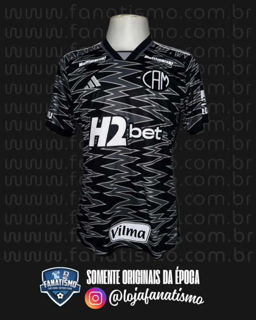 Camisa do Atlético/MG Oficial III Adidas 2025 #11 Bernard Usada em Jogo vs. Juventude M