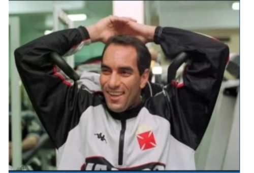 Casaco do Vasco Oficial Treino Kappa 1999/2000 C/Bolsos SG - Imagem 3