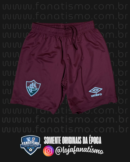 Short/Calção do Fluminense Oficial I Umbro 2024 PP