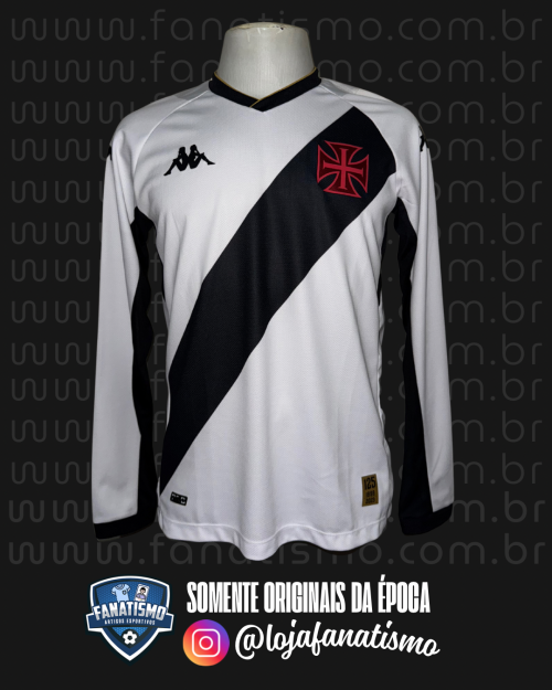Camisa do Vasco Oficial II Manga Longa Kappa 2023/2024 Nova P
