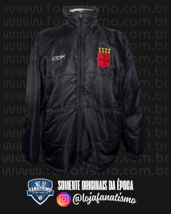Parka do Vasco Oficial Preta Reebok 2007 GG