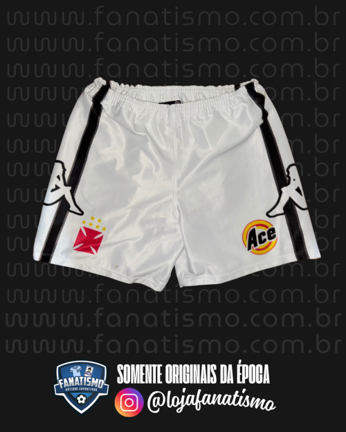 Short/Calção do Vasco Oficial Treino Kappa 1999/2000 SG