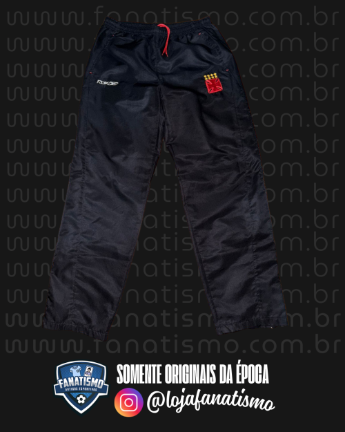 Agasalho do Vasco (Jaqueta + Calça) Oficial Viagem Reebok 2006/2007 GG - Imagem 3