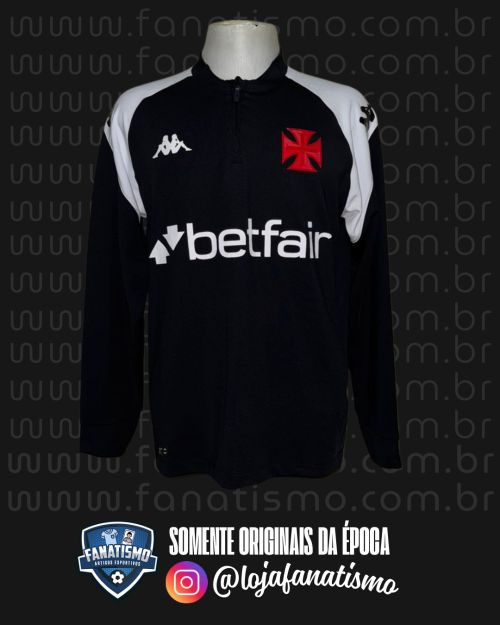 Blusão do Vasco Oficial Treino Comissão Técnica Kappa 2024/2025 G