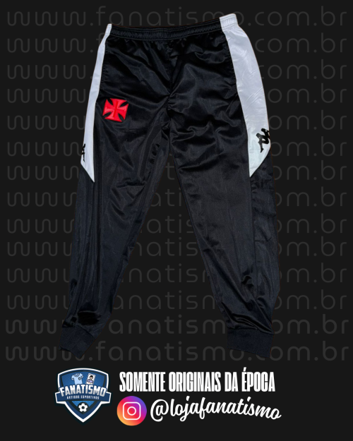 Calça do Vasco Oficial Kappa 2024/2025 C/Bolsos GG