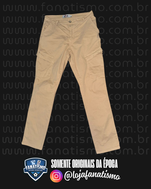 Calça do Vasco Oficial Cargo Iron Reserva 2024 42