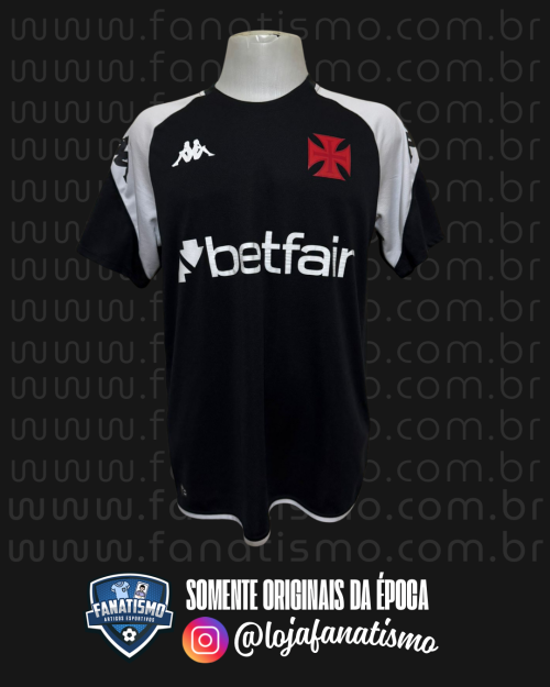 Camisa do Vasco Oficial Treino Comissão Técnica Kappa 2024/2025 GG