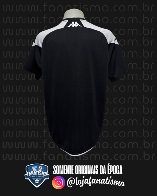 Camisa do Vasco Oficial Treino Comissão Técnica Kappa 2024/2025 GG - Imagem 2