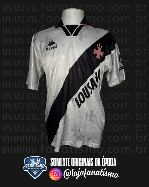Camisa do Vasco Oficial I Kappa 1995 #4 Usada em Jogo G