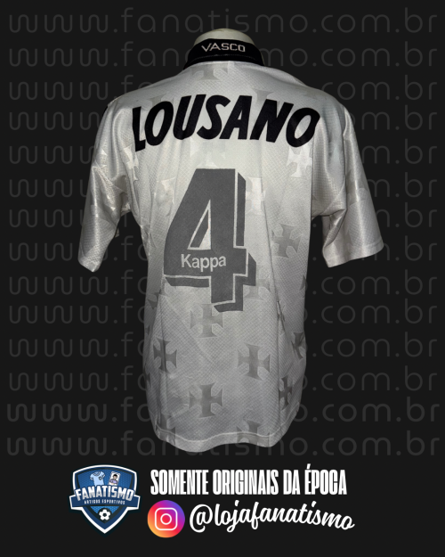 Camisa do Vasco Oficial I Kappa 1995 #4 Usada em Jogo G - Imagem 2