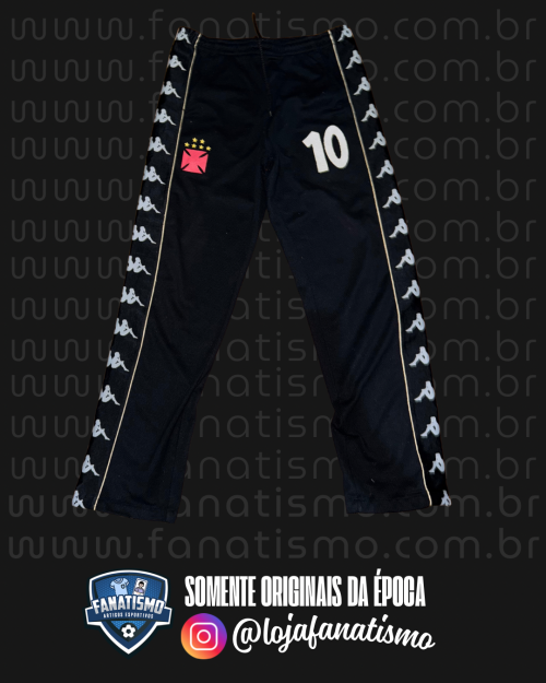 Calça do Vasco Oficial Treino Kappa 1999/2000 #10