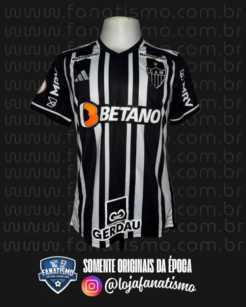 Camisa do Atlético/MG Oficial I Adidas 2023 #45 Alisson De Jogo M