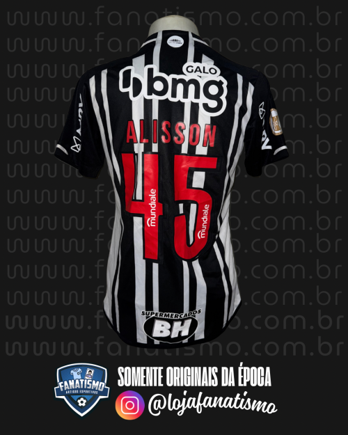 Camisa do Atlético/MG Oficial I Adidas 2023 #45 Alisson De Jogo M - Imagem 2