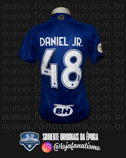 Camisa do Cruzeiro Oficial I Adidas 2023 #48 Daniel Jr. De Jogo P - Imagem 2