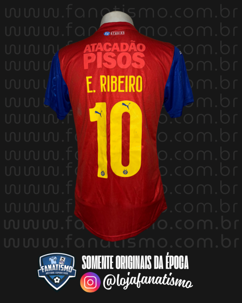 Camisa do Bahia Oficial III Puma 2025 #10 Everton Ribeiro Usada em Jogo Único “Superman” M - Imagem 2