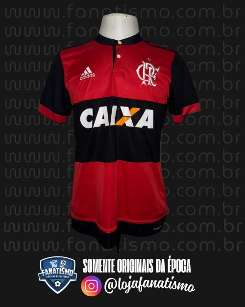 Camisa do Flamengo Oficial I Adidas 2017 S/Nº M