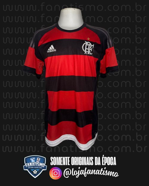 Camisa do Flamengo Oficial I Adidas 2015 S/Nº G