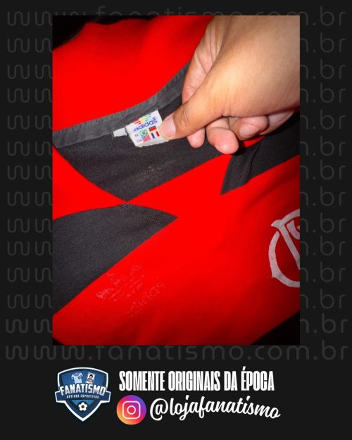 Camisa do Flamengo Oficial I Adidas 1984/1985 #10 - Imagem 3