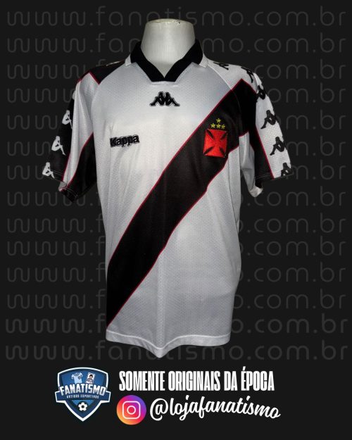 Camisa do Vasco Oficial II Kappa 1997 #10 Edmundo GG