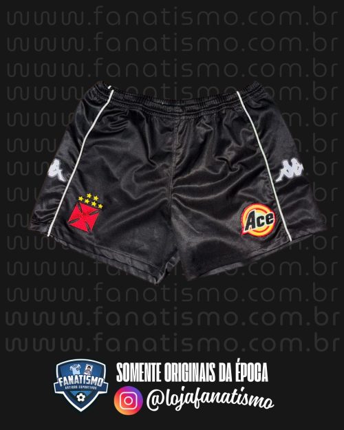 Calção/Short do Vasco Oficial Kappa 2000 G