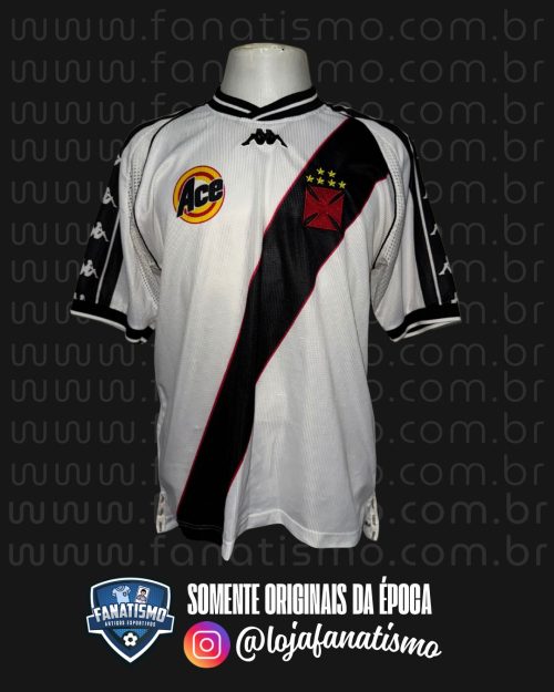 Camisa do Vasco Oficial II Kappa 1999/2000 #10 Edmundo G
