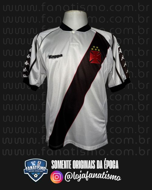Camisa do Vasco Oficial II Kappa 1998 #9 Luizão M