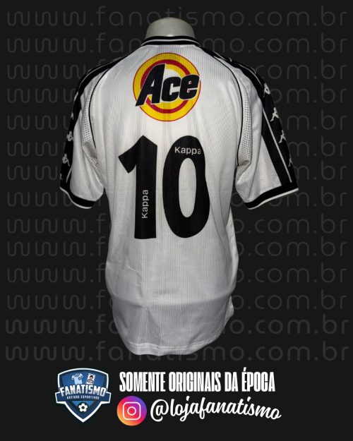 Camisa do Vasco Oficial II Kappa 1999/2000 #10 Edmundo G - Imagem 2