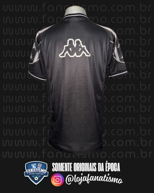 Camisa do Vasco Oficial Treino Esportes Amadores Kappa 1999/2000 M - Imagem 2