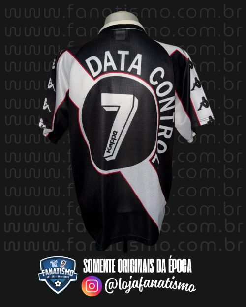 Camisa do Vasco Oficial I Kappa 1996/1997 #7 Pedrinho G - Imagem 2