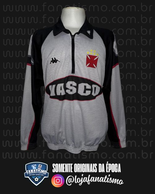 Casaco do Vasco Oficial Treino Kappa 1999/2000 C/Bolsos SG