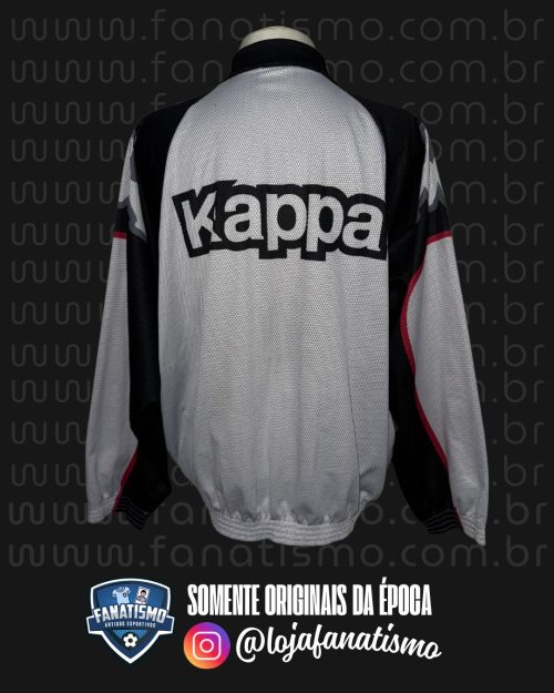 Casaco do Vasco Oficial Treino Kappa 1999/2000 C/Bolsos SG - Imagem 2