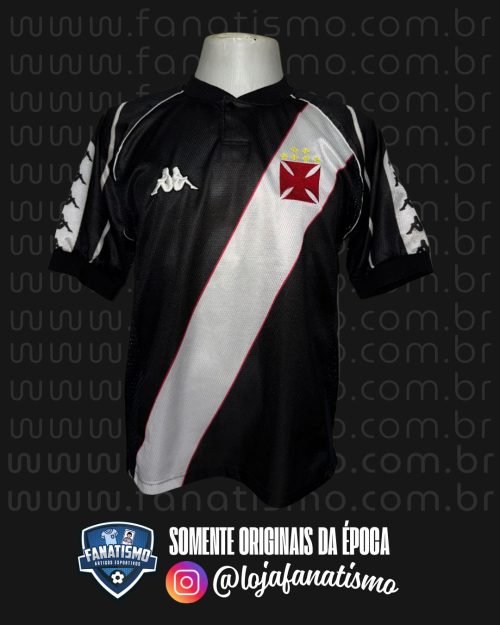 Camisa do Vasco Oficial I Kappa 1999 #10 Vagner P
