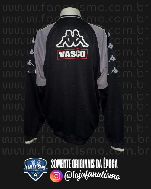 Moletom do Vasco Oficial Treino Kappa 1999/2000 GG - Imagem 2