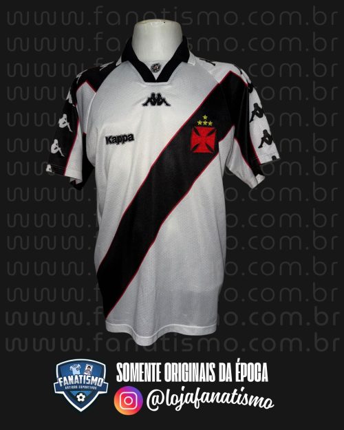 Camisa do Vasco Oficial II Kappa 1997 #10 Edmundo G