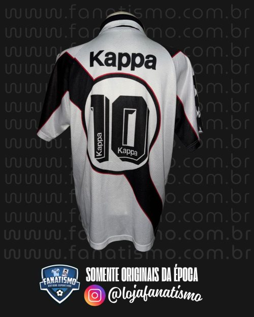 Camisa do Vasco Oficial II Kappa 1997 #10 Edmundo G - Imagem 2