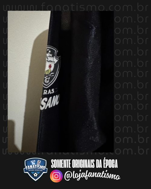Camisa do Vasco Oficial I Manga Longa Kappa 1995 #14 De Jogo G - Imagem 3
