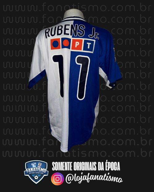 Camisa do Porto Oficial I Nike 2001/2002 #11 Rubens Jr. Usada em Jogo G - Imagem 2