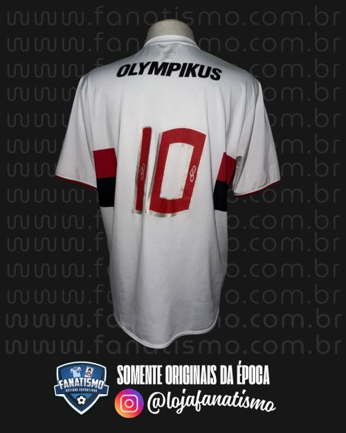 Camisa do Flamengo Oficial II Olympikus 2009 #10 Adriano G - Imagem 2
